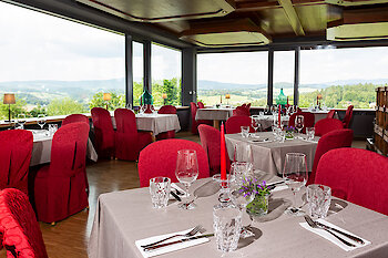 Panoramarestaurant im Bayerischen Wald